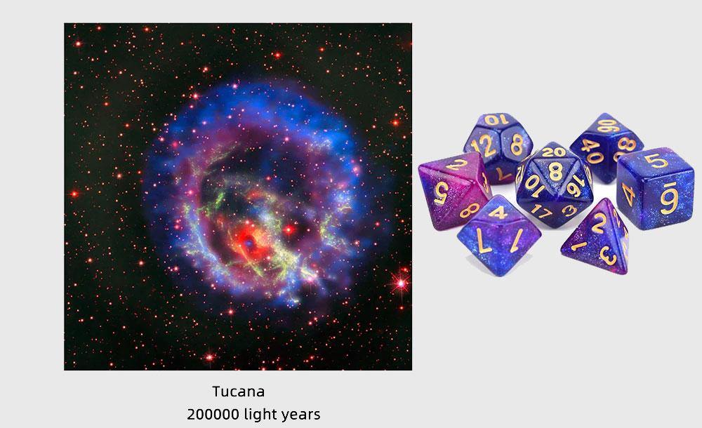 Galactic Space Dice Sets - Wyvern's Hoard