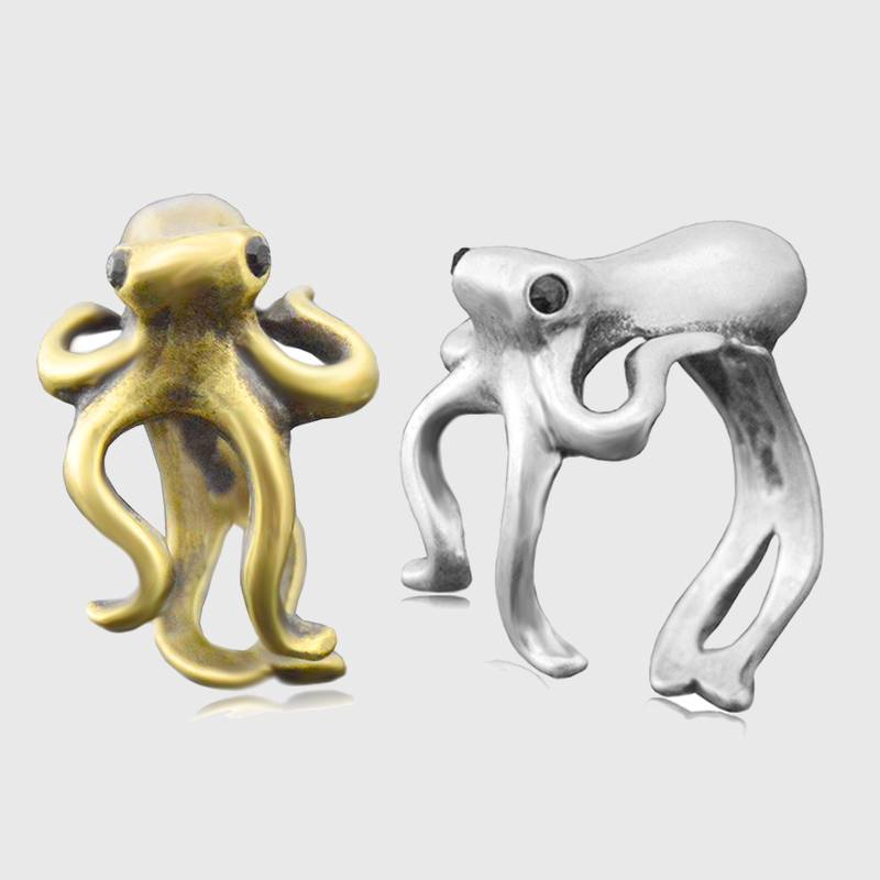 Bobbing Octopus Ring