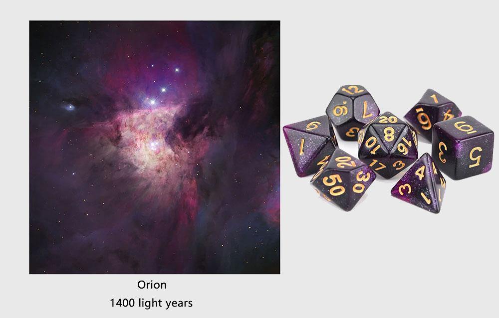 Galactic Space Dice Sets - Wyvern's Hoard