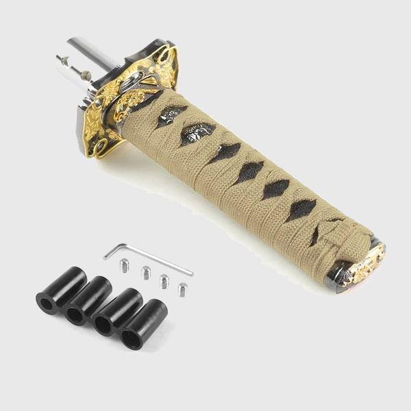 Samurai Dragon Katana Hilt Universal Gear Shift Knob - Wyvern's Hoard