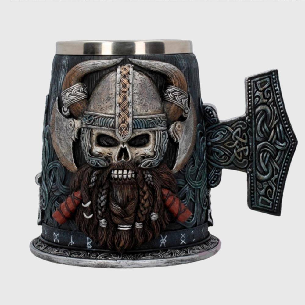 Viking Warrior Mjolnir Tankard