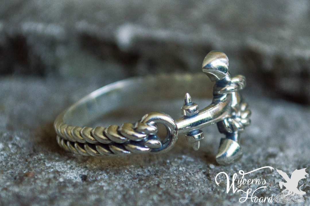 Anchor and Rope Ring - Wyvern's Hoard