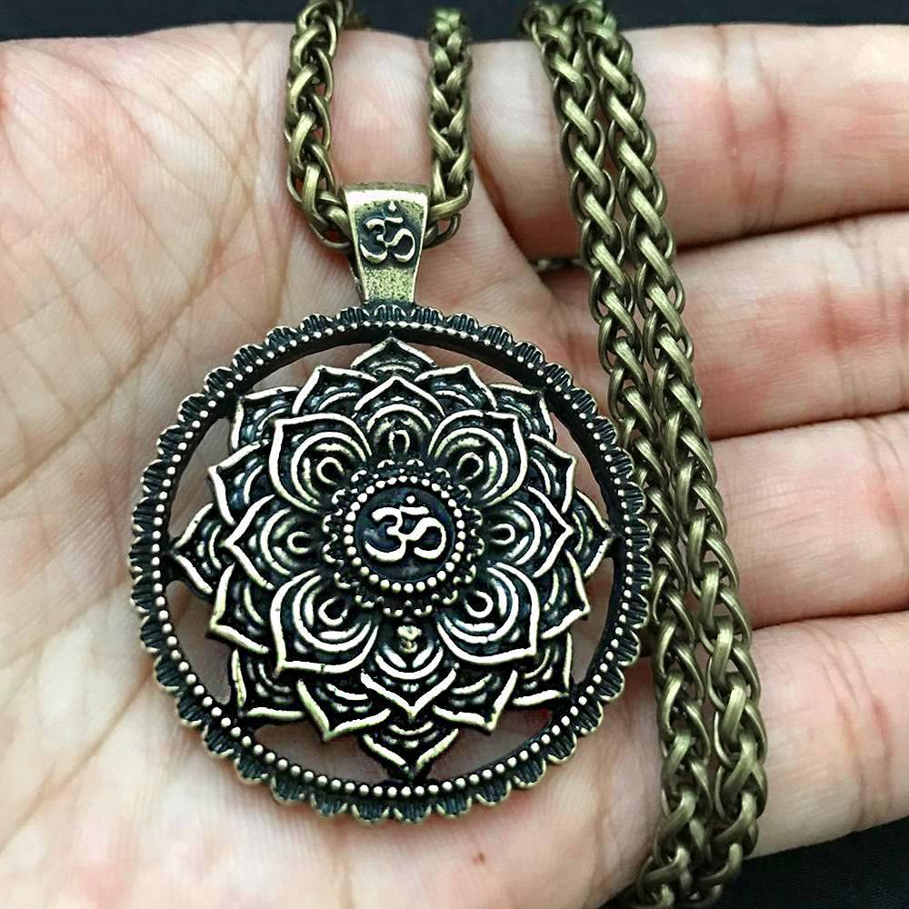 Lotus Mandala Necklace - Wyvern's Hoard