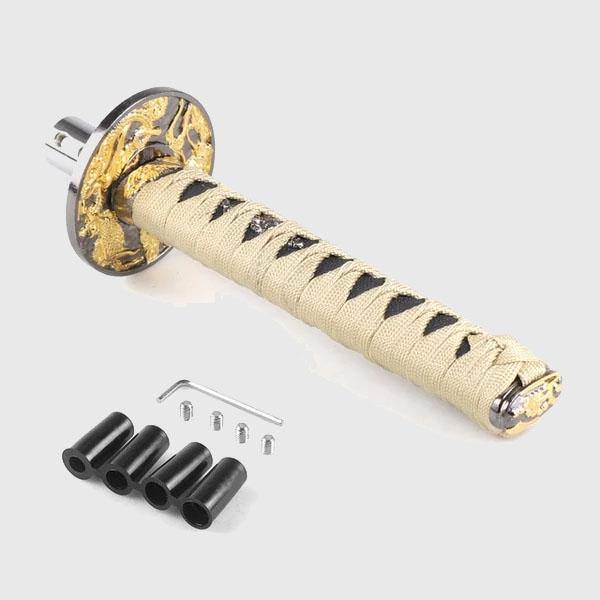 Samurai Dragon Katana Hilt Universal Gear Shift Knob - Wyvern's Hoard