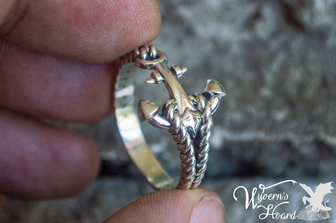 Anchor and Rope Ring - Wyvern's Hoard