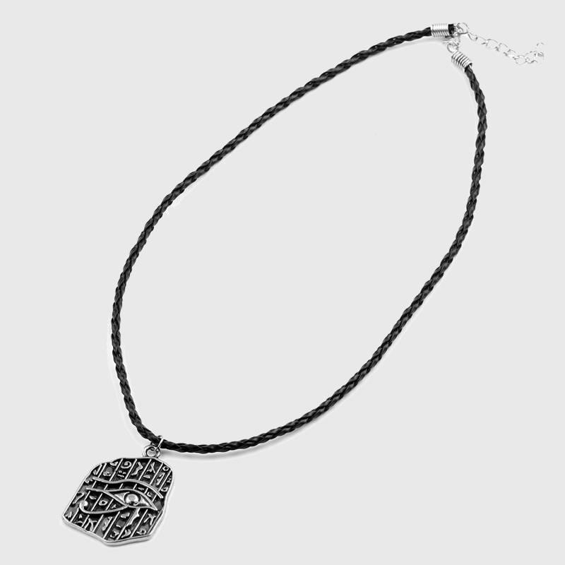 Eye of Horus Tablet Amulet Necklace - Wyvern's Hoard