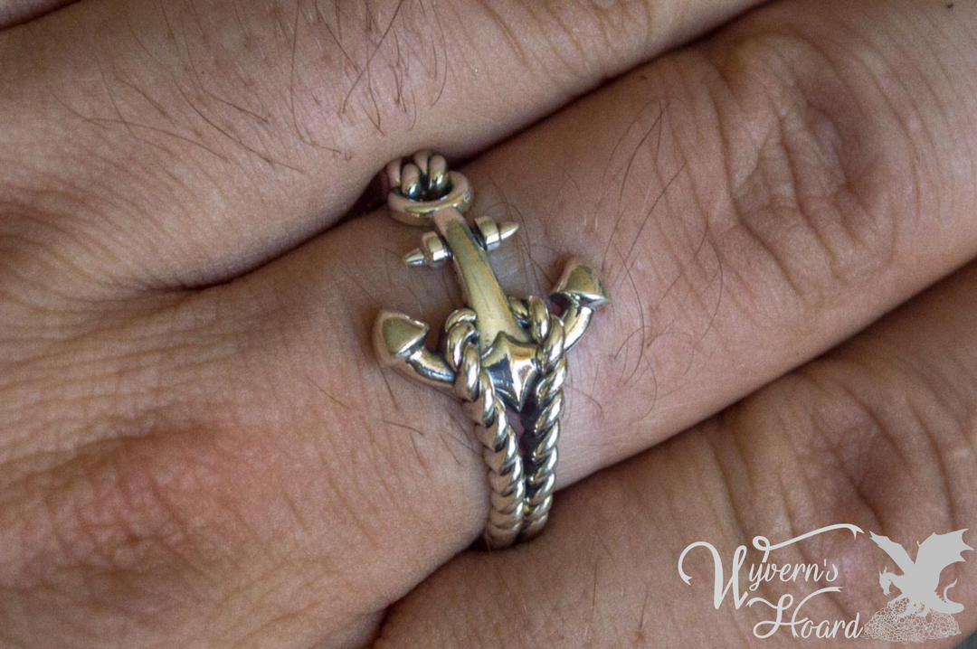 Anchor and Rope Ring - Wyvern's Hoard