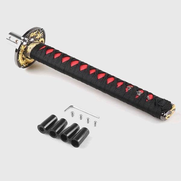Samurai Dragon Katana Hilt Universal Gear Shift Knob - Wyvern's Hoard