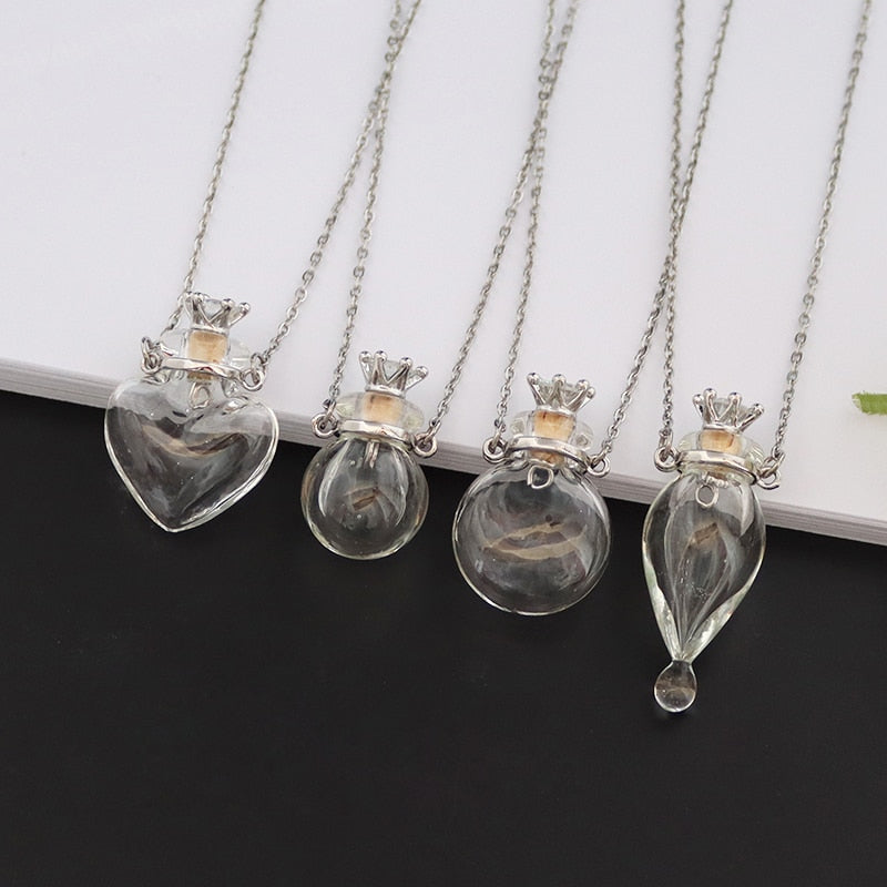 Potion Glass Vial Necklace