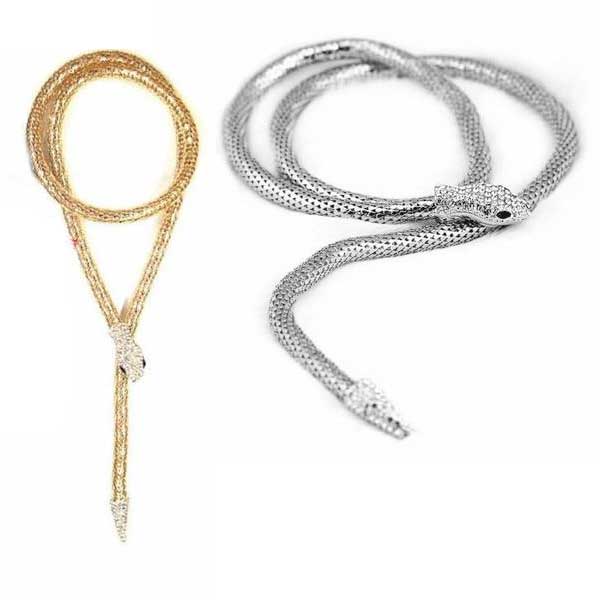 Hanging Snake Necklace