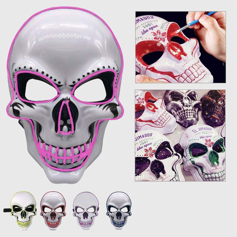 LED Skull Mask - Wyvern's Hoard