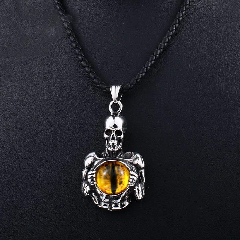Inner Eye Skeleton Necklace - Wyvern's Hoard