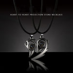 Hearts on Fire Magnetic Projection Couple Necklaces
