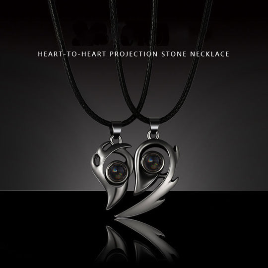 Magnetic Heart Couple Necklaces