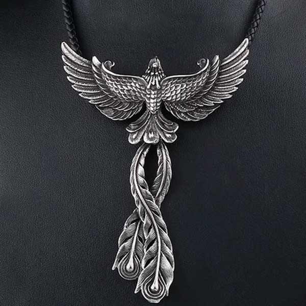 Soaring Phoenix Necklace - Wyvern's Hoard
