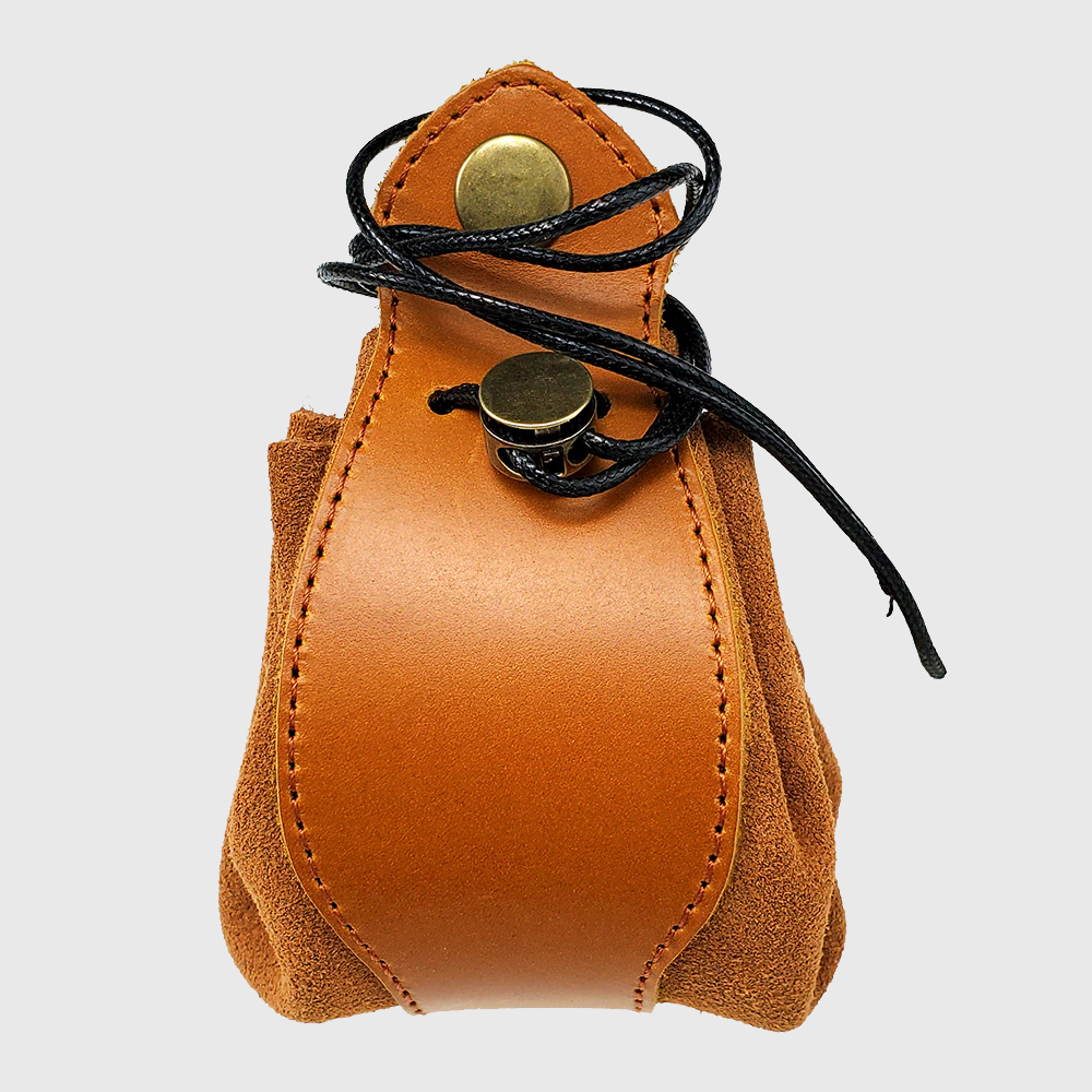 Handmade Leather Celtic Dice Bag & Tray