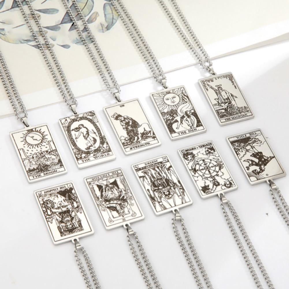 Major Arcana Tarot Card Necklaces