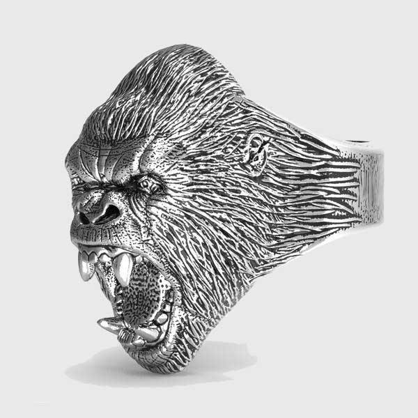 Roaring Gorilla Ring - Wyvern's Hoard