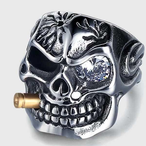 Cigar Skull Ring - Wyvern's Hoard