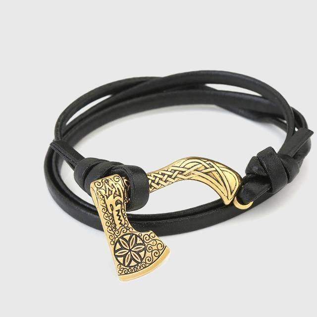 Viking Axe Totem Bracelet - Wyvern's Hoard
