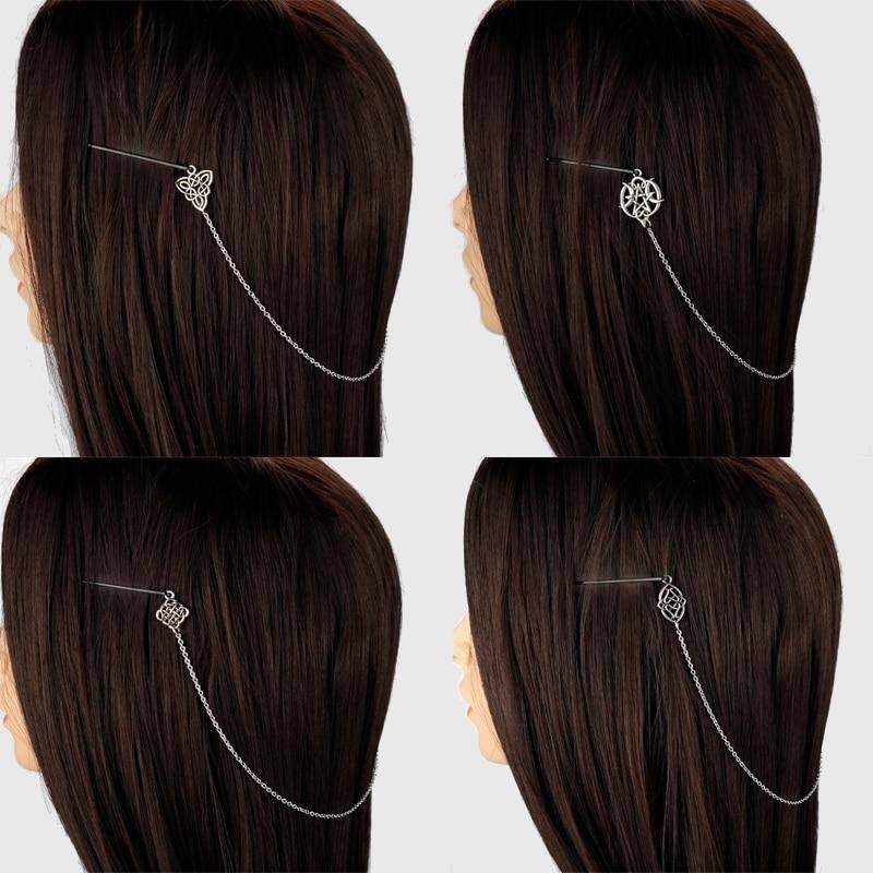 Celtic Knots Hair Pins (Set of 4) - Wyvern's Hoard