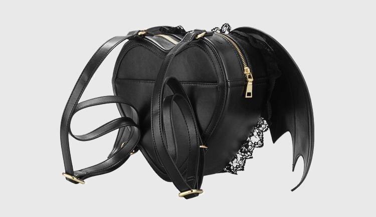 Bat Wings Leather Backpack - Wyvern's Hoard