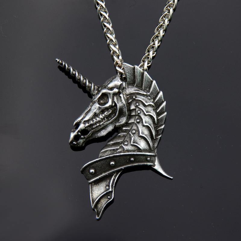 Undead Unicorn Necklace - Wyvern's Hoard