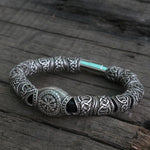 Vegvisir Metal Bracelet - Wyvern's Hoard