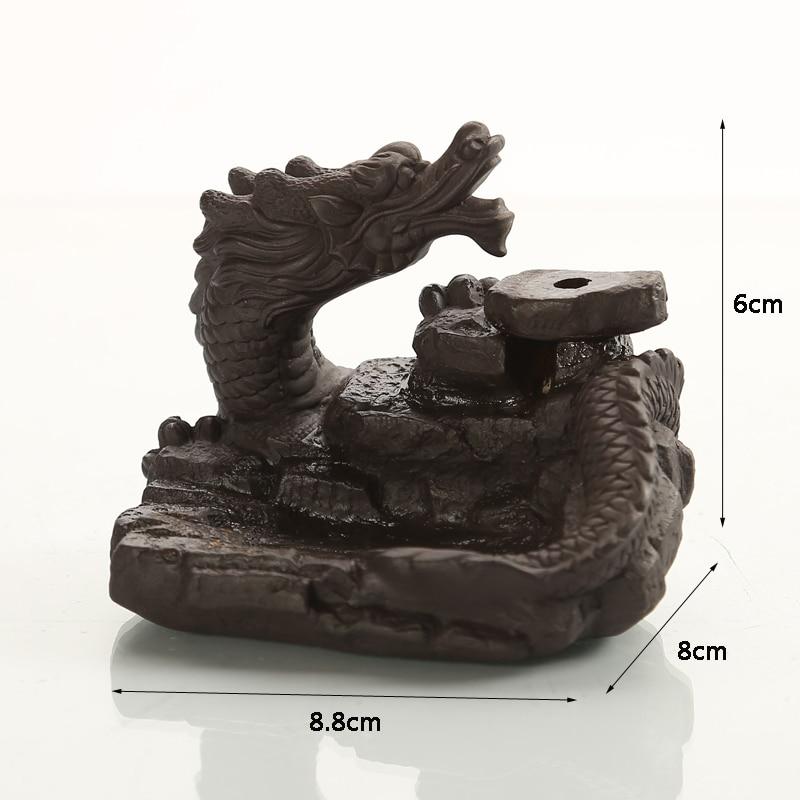 Ornamental Dragon Backflow Incense Burner