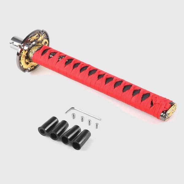 Samurai Dragon Katana Hilt Universal Gear Shift Knob - Wyvern's Hoard
