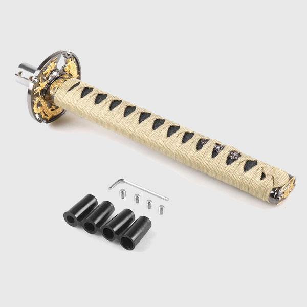 Samurai Dragon Katana Hilt Universal Gear Shift Knob - Wyvern's Hoard