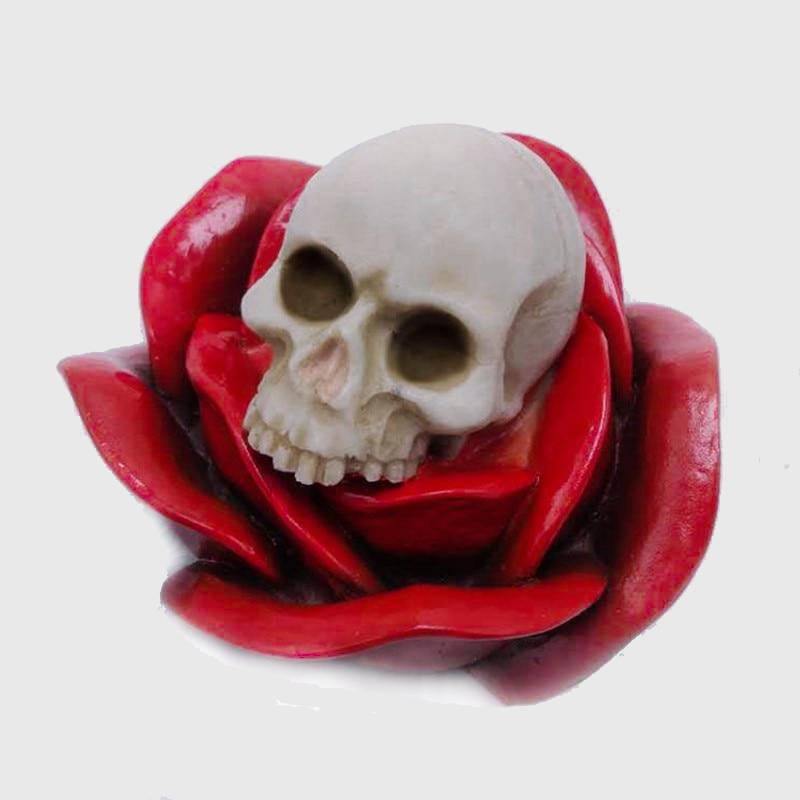 Rose Skull Silicone Baking Mold - Wyvern's Hoard