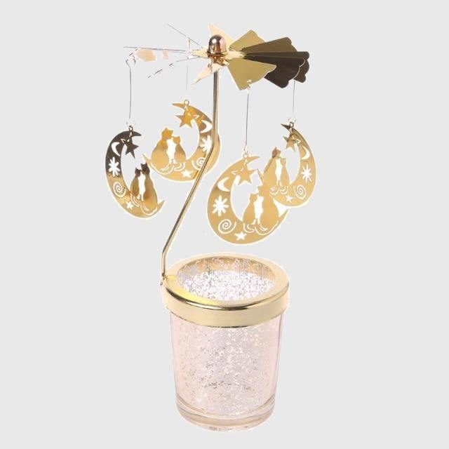 Fantastical Ornamental Carousel Candle Holder - Wyvern's Hoard