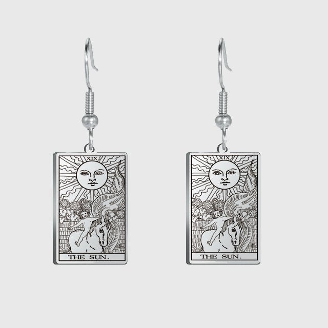 Tarot Card Earrings (Major Arcana)