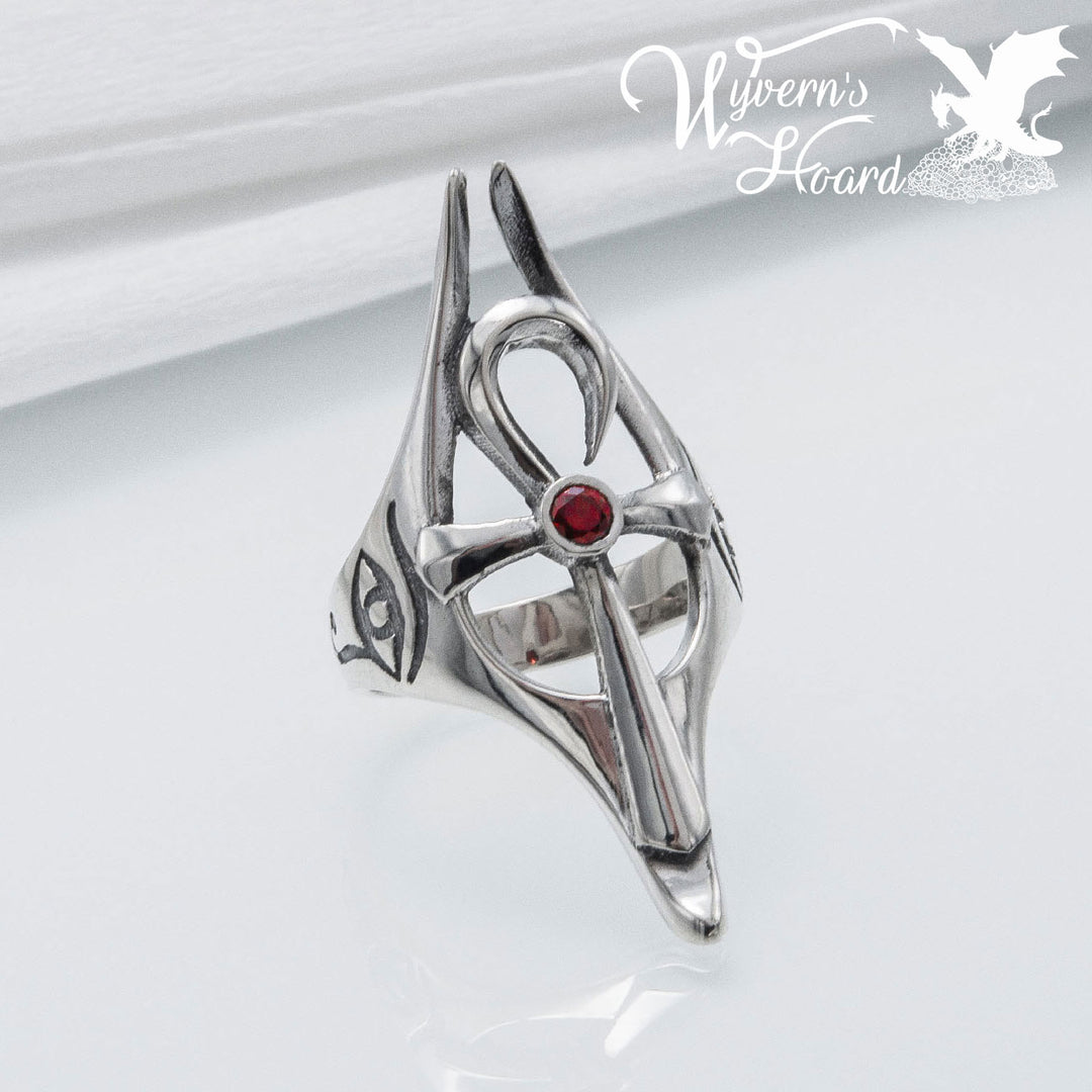 Scarabaeus Ankh Ring