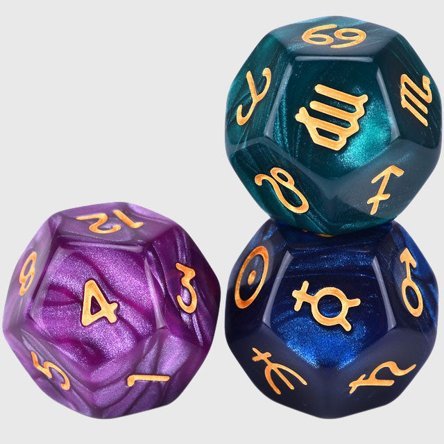Astrological Divination Dice Set