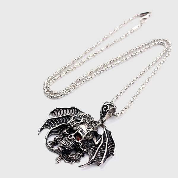 Níðhöggr Dragon Necklace - Wyvern's Hoard