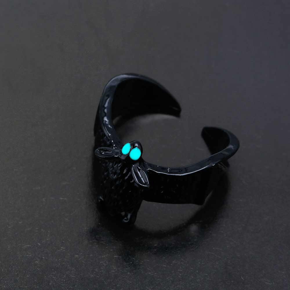 Glow in the Dark Flying Bat Ring - Wyvern's Hoard