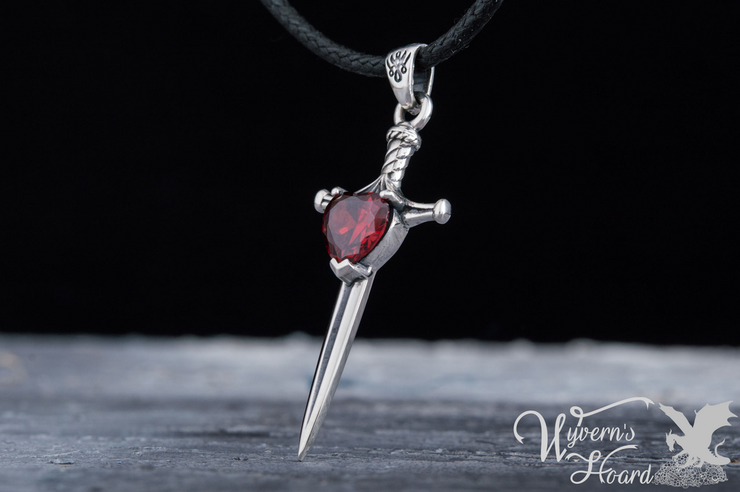 Heart of the Sword Necklace - Wyvern's Hoard