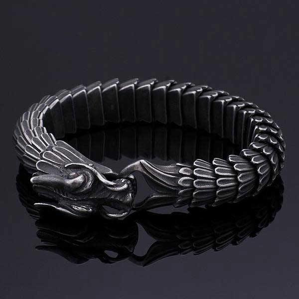 Dragon Ouroboros Bracelet - Wyvern's Hoard