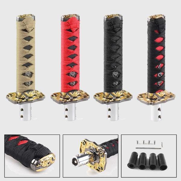 Samurai Dragon Katana Hilt Universal Gear Shift Knob - Wyvern's Hoard