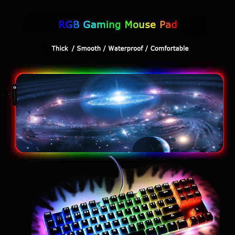 Big Bang RGB LED Mouse Mat - Wyvern's Hoard