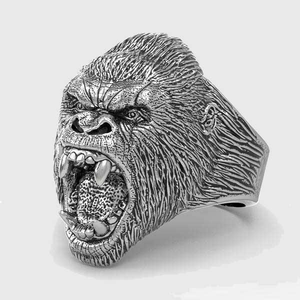 Roaring Gorilla Ring - Wyvern's Hoard