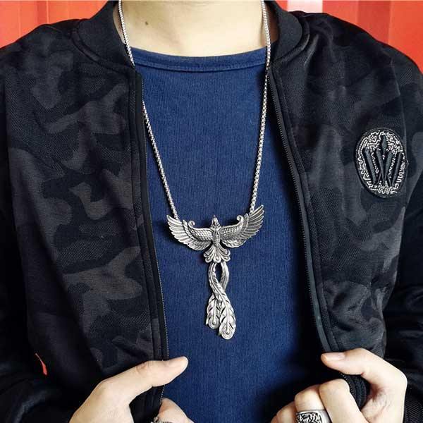 Soaring Phoenix Necklace - Wyvern's Hoard