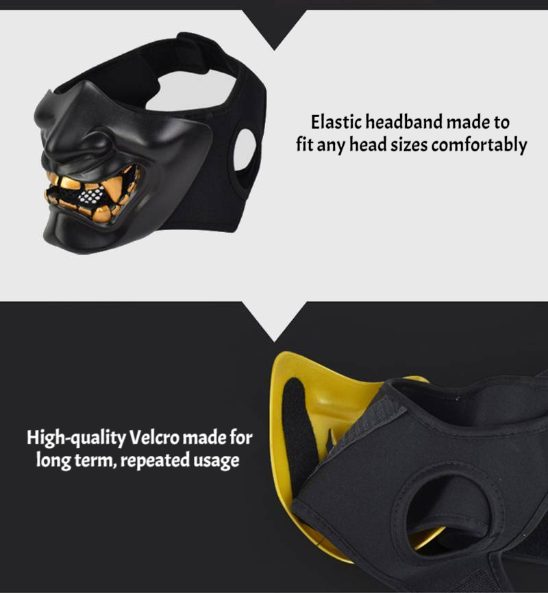 Samurai Face Armor Menpō