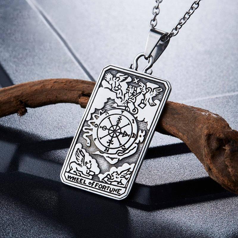 Wheel of Fortune Necklace - Wyvern's Hoard