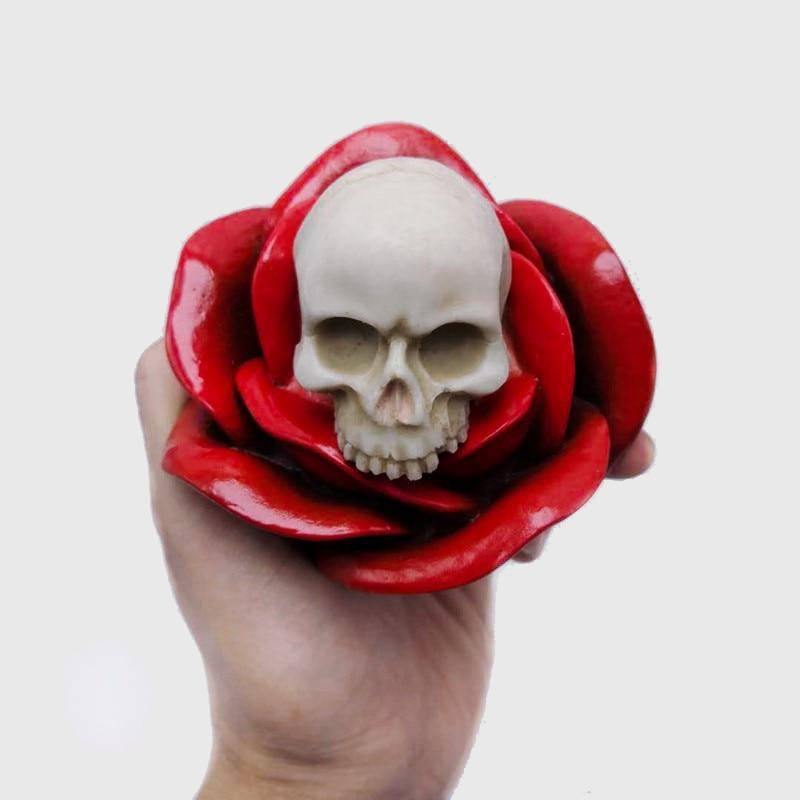 Rose Skull Silicone Baking Mold - Wyvern's Hoard