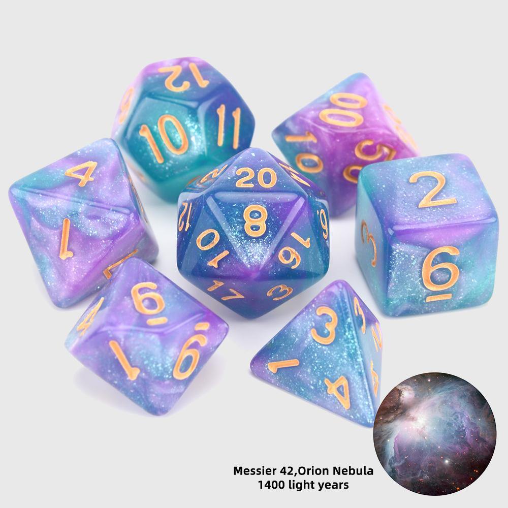 Nebula Space Dice Sets - Wyvern's Hoard