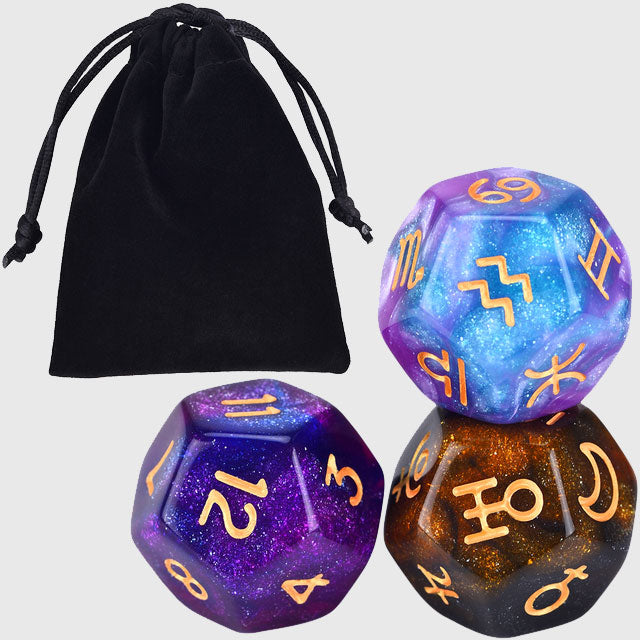 Astrological Divination Dice Set