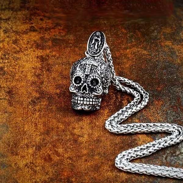 Calavera Skull Necklaces - Wyvern's Hoard